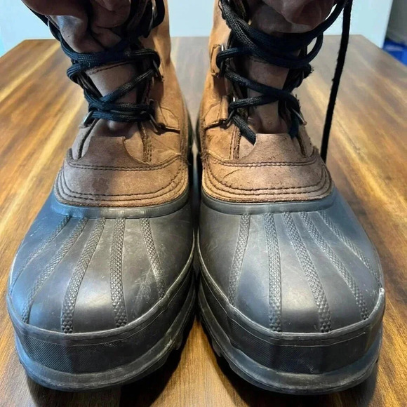 Sorel Caribou Waterproof Winter Snow Boot Size 10 - Picture 4 of 7
